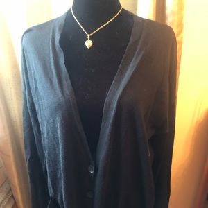 Halogen V-neck light sweater